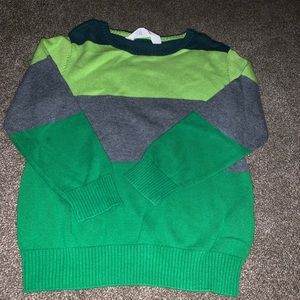 Hm green sweater size 2-4